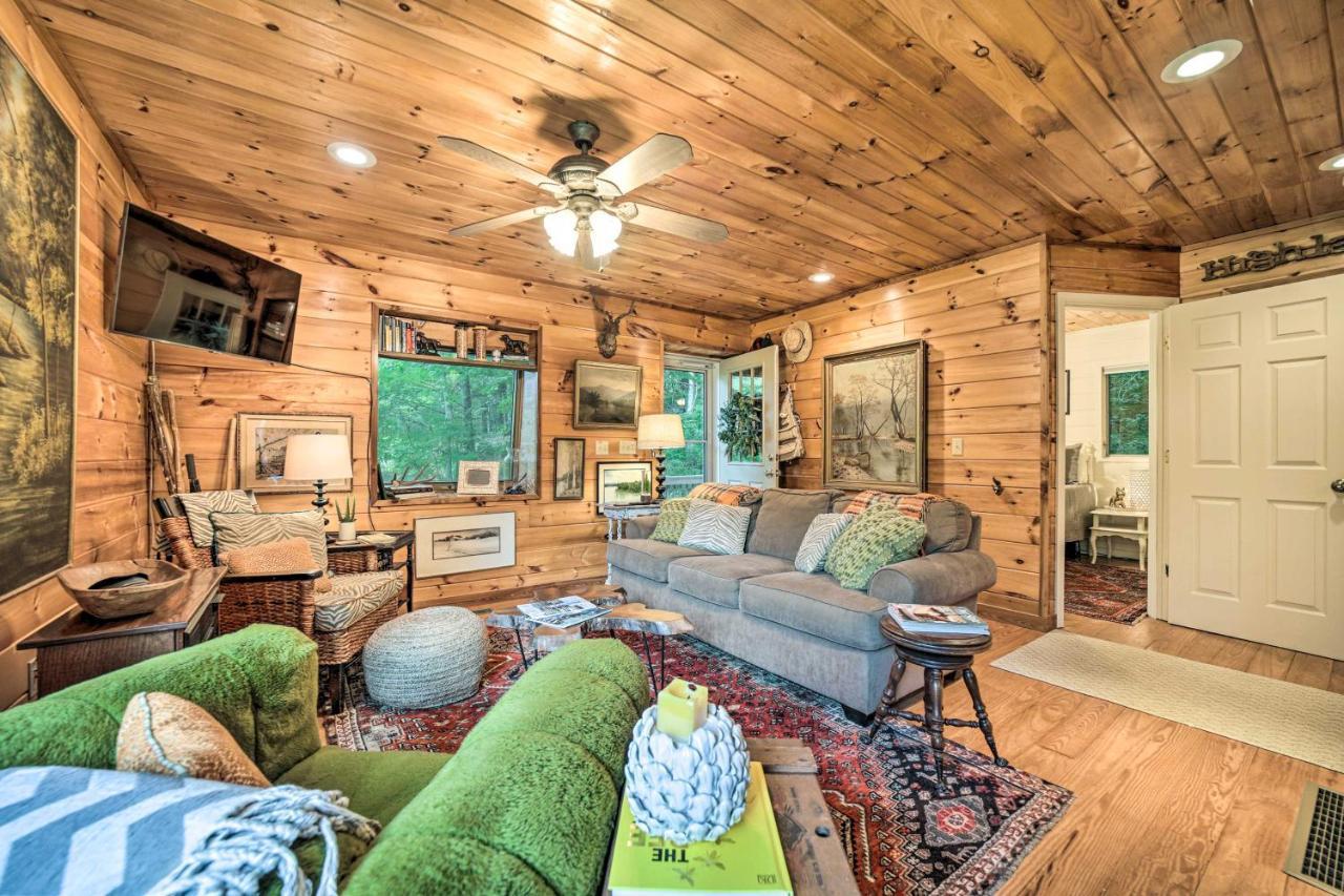 Highlands Cabin On Buck Creek About 8 Mi To Town! Exteriér fotografie